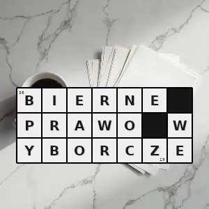 Hasło krzyżówkowe uprawnienie do możliwości kandydowania w wyborach bycia wybieranym przez głosujących - bierne prawo wyborcze – rozwiązanie, synonimy, podpowiedzi i definicje krzyżówkowe
